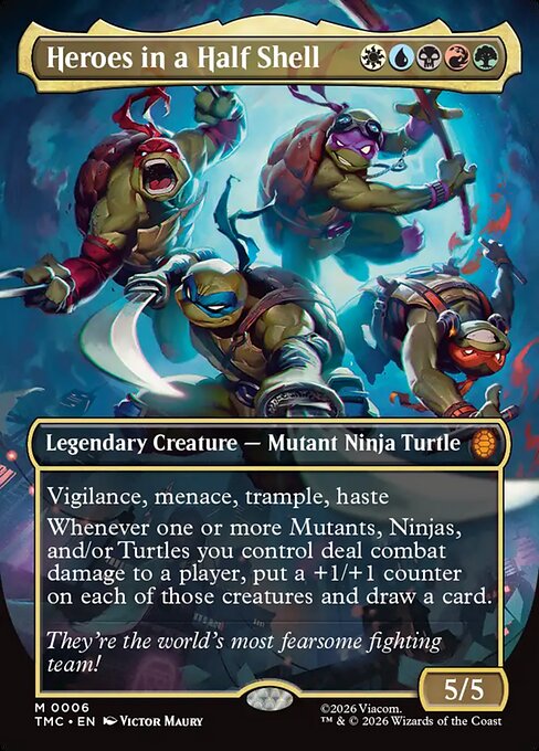 Heroes in a Half Shell (Borderless) (TMC 6) [Teenage Mutant Ninja Turtles Eternal]