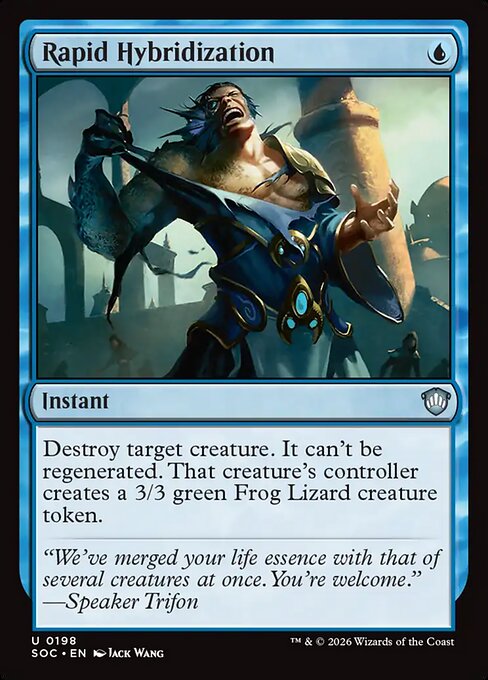 Rapid Hybridization (SOC 198) [Secrets of Strixhaven Commander]