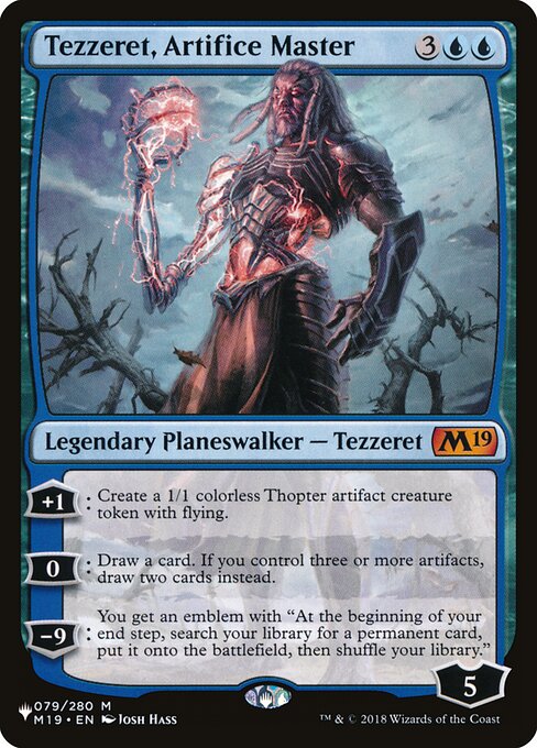 Tezzeret, Artifice Master (PLST M19-79) [The List]