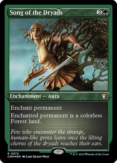 Song of the Dryads (CMM 572) [Commander Masters]