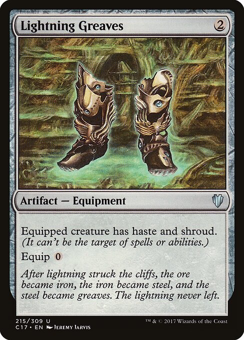 Lightning Greaves (C17 215) [Commander 2017]