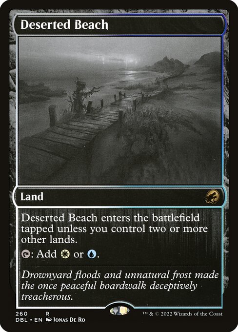 Deserted Beach (DBL 260) [Innistrad: Double Feature]