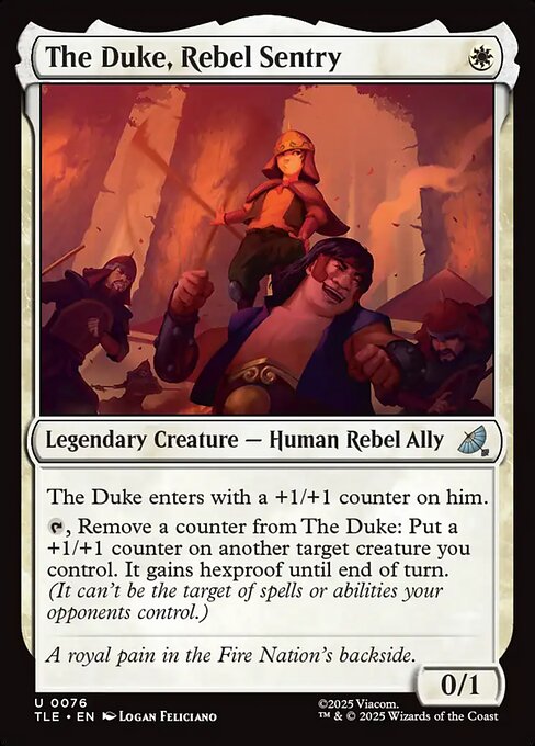 The Duke, Rebel Sentry (TLE 76) [Avatar: The Last Airbender Eternal]