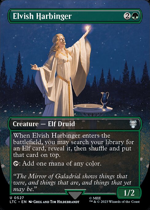 Elvish Harbinger (LTC 527) [Tales of Middle-earth Commander]