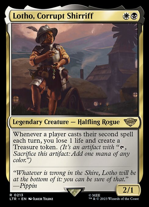 Lotho, Corrupt Shirriff (LTR 213) [The Lord of the Rings: Tales of Middle-earth]