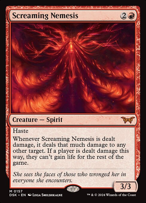 Screaming Nemesis (DSK 157) [Duskmourn: House of Horror]