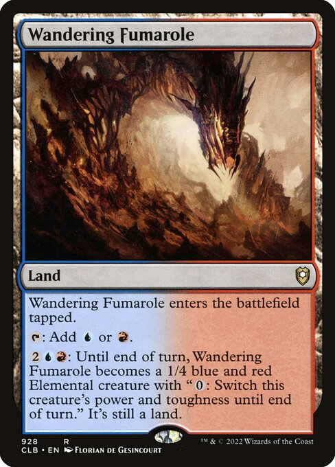 Wandering Fumarole (CLB 928) [Commander Legends: Battle for Baldur's Gate]