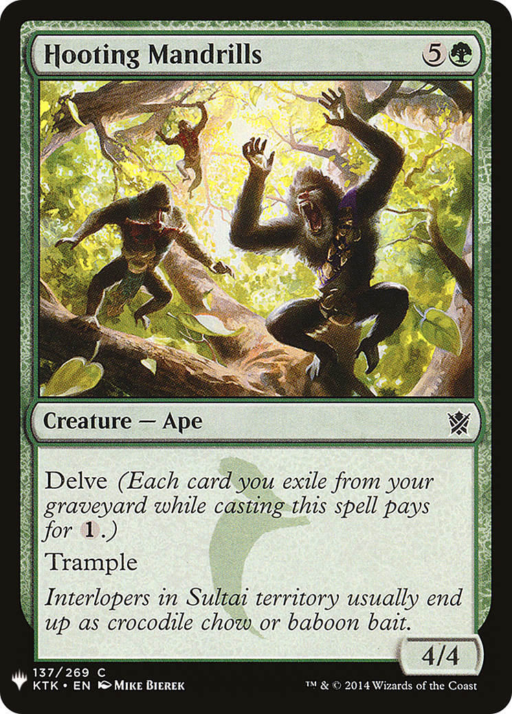 Hooting Mandrills [Mystery Booster]