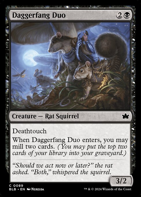 Daggerfang Duo (BLB 89) [Bloomburrow]