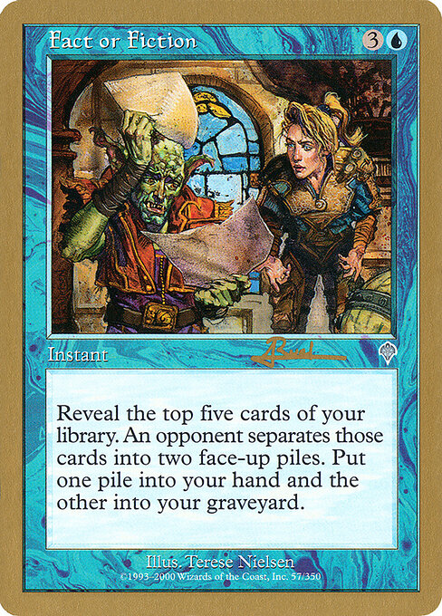 Fact or Fiction (WC01 ar57) [World Championship Decks 2001]