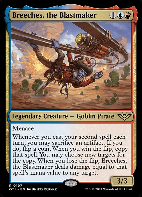 Breeches, the Blastmaker (OTJ 197) [Outlaws of Thunder Junction]