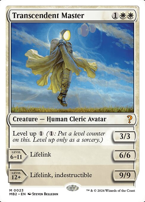 Transcendent Master (MB2 23) [Mystery Booster 2]