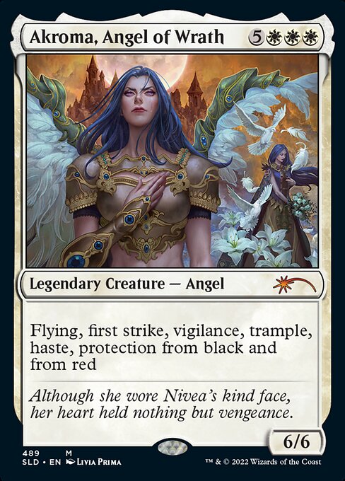 Akroma, Angel of Wrath (SLD 489) [Secret Lair Drop]
