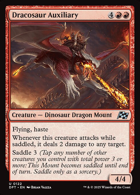 Dracosaur Auxiliary (DFT 122) [Aetherdrift]