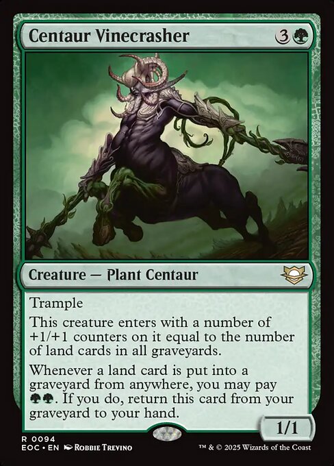 Centaur Vinecrasher (EOC 94) [Edge of Eternities Commander]