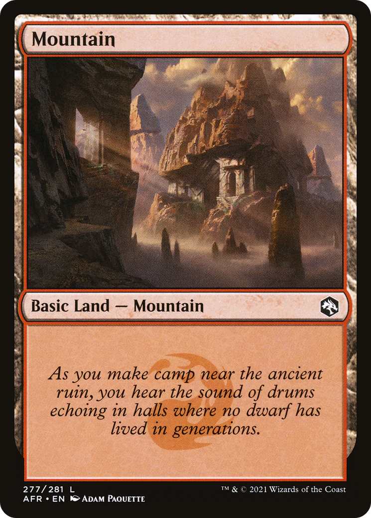Mountain (277) [Dungeons & Dragons: Adventures in the Forgotten Realms]
