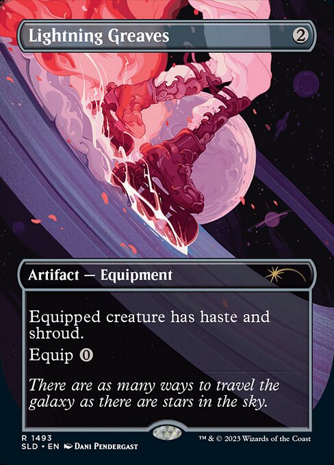 Lightning Greaves (SLD 1493) [Secret Lair Drop]