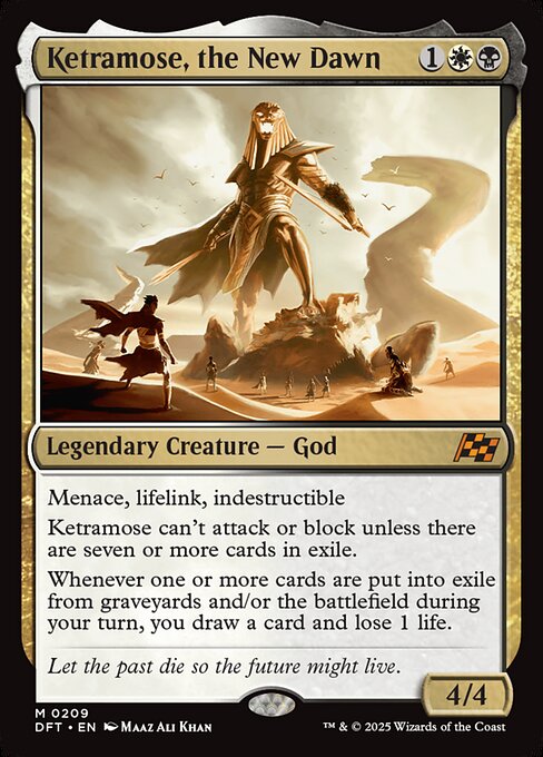 Ketramose, the New Dawn (DFT 209) [Aetherdrift]