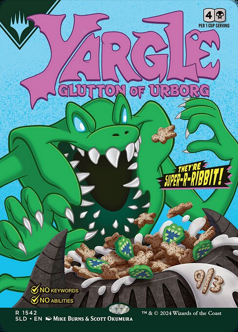 Yargle, Glutton of Urborg // Yargle, Glutton of Urborg (SLD 1542) [Secret Lair Drop]