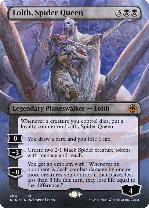 Lolth, Spider Queen (AFR 284) [Adventures in the Forgotten Realms]