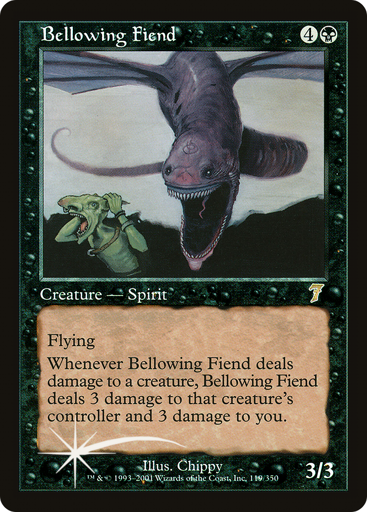 Bellowing Fiend [Seventh Edition]