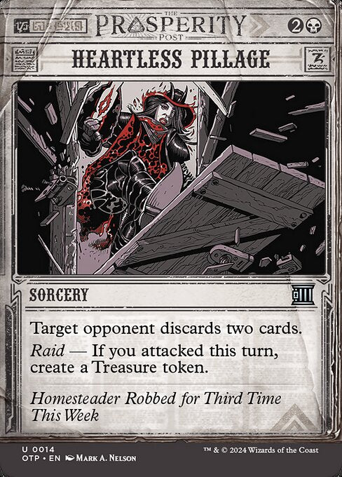 Heartless Pillage (OTP 14) [Breaking News]