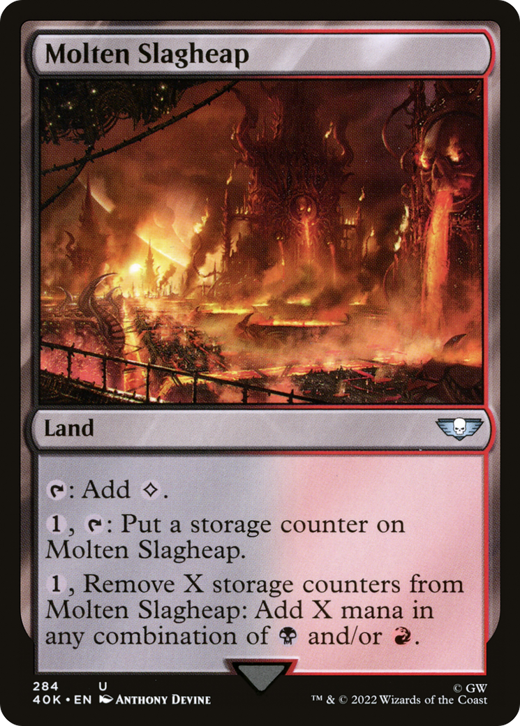 Molten Slagheap [Warhammer 40,000]