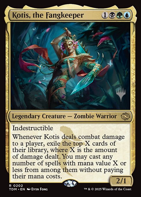 Kotis, the Fangkeeper (PTDM 202p) [Tarkir: Dragonstorm Promos]