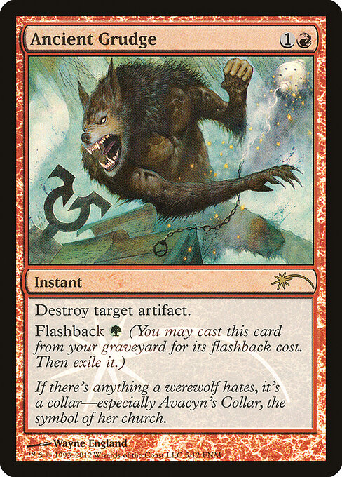 Ancient Grudge (F12 5) [Friday Night Magic 2012]
