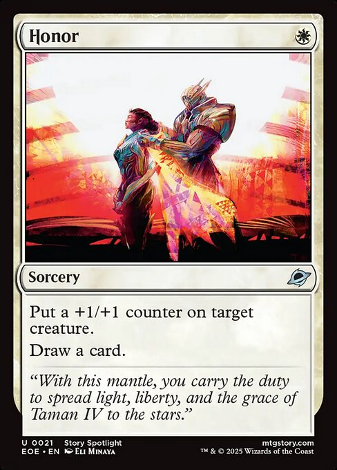 Honor (EOE 21) [Edge of Eternities]