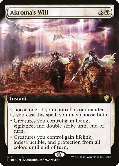 Akroma's Will (CMR 615) [Commander Legends]
