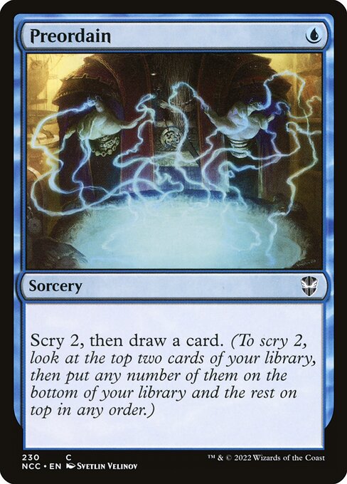 Preordain (NCC 230) [New Capenna Commander]