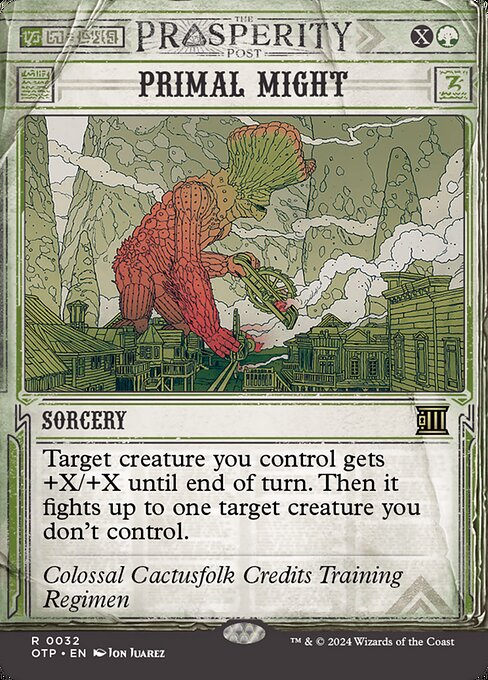 Primal Might (OTP 32) [Breaking News]