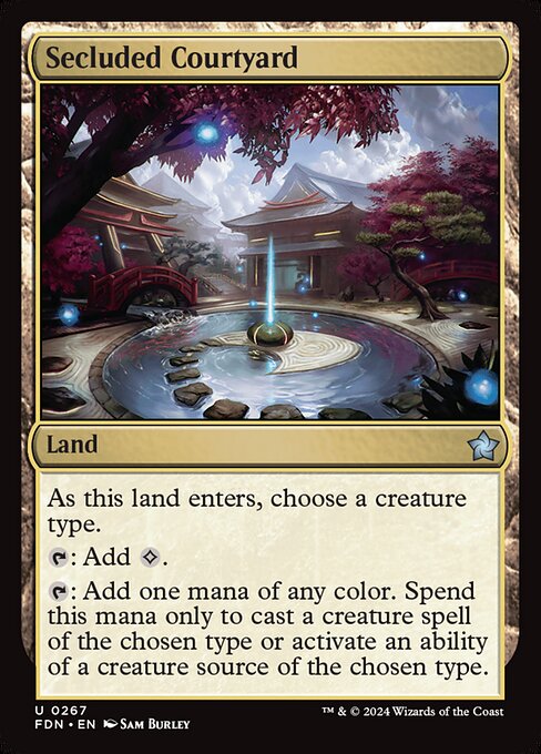 Secluded Courtyard (FDN 267) [Foundations]