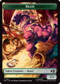 Rhino (013) // Beast (011) Double-Sided Token [Marvel Super Heroes Commander Tokens]