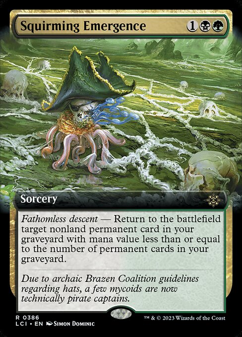 Squirming Emergence (LCI 386) [The Lost Caverns of Ixalan]