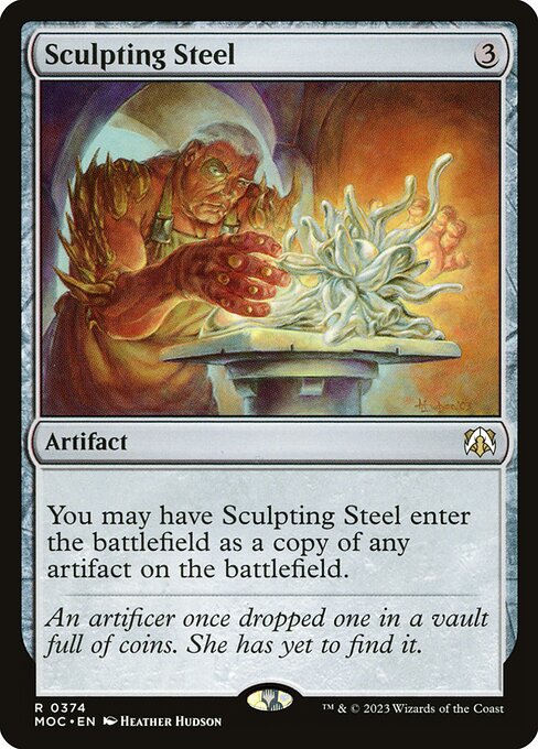 Sculpting Steel (MOC 374) [March of the Machine Commander]