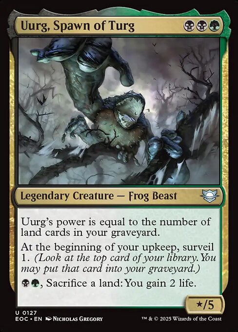 Uurg, Spawn of Turg (EOC 127) [Edge of Eternities Commander]