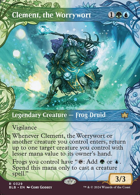 Clement, the Worrywort (BLB 329) [Bloomburrow]