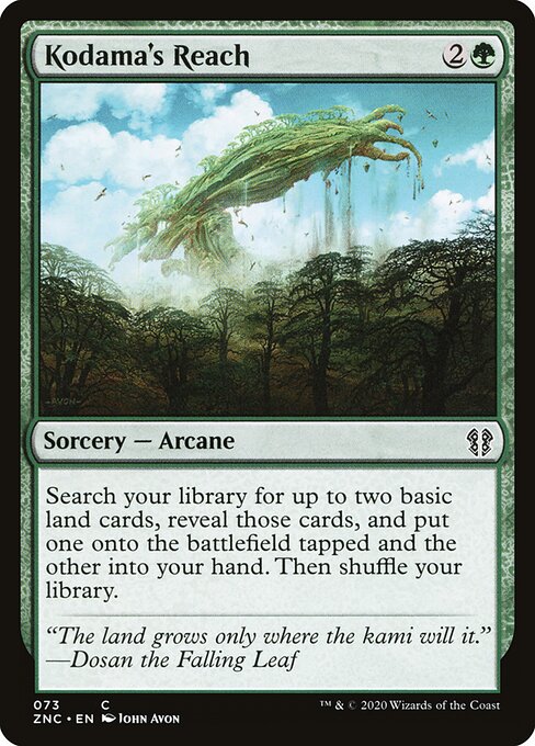 Kodama's Reach (ZNC 73) [Zendikar Rising Commander]