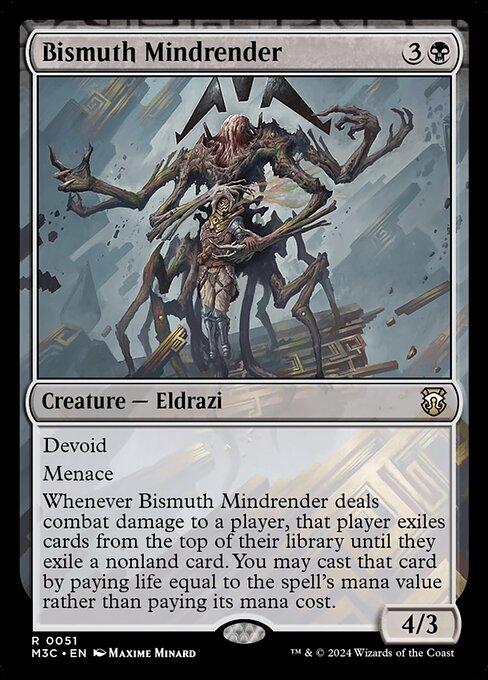 Bismuth Mindrender (M3C 51) [Modern Horizons 3 Commander]