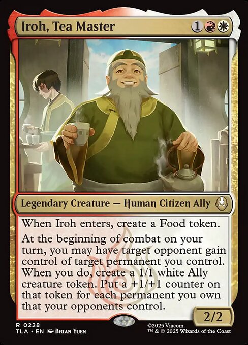 Iroh, Tea Master (TLA 228) [Avatar: The Last Airbender]
