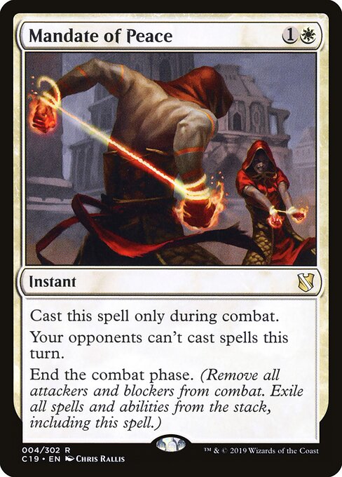 Mandate of Peace (C19 4) [Commander 2019]
