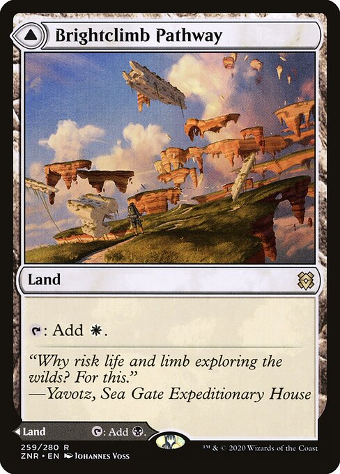 Brightclimb Pathway // Grimclimb Pathway (ZNR 259) [Zendikar Rising]