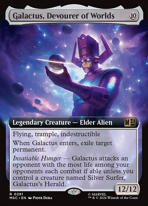 Galactus, Devourer of Worlds (MSC 291) [Marvel Super Heroes Commander]