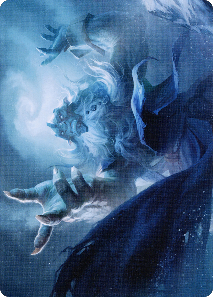 Cyclone Summoner Art Card [Kaldheim Art Series]