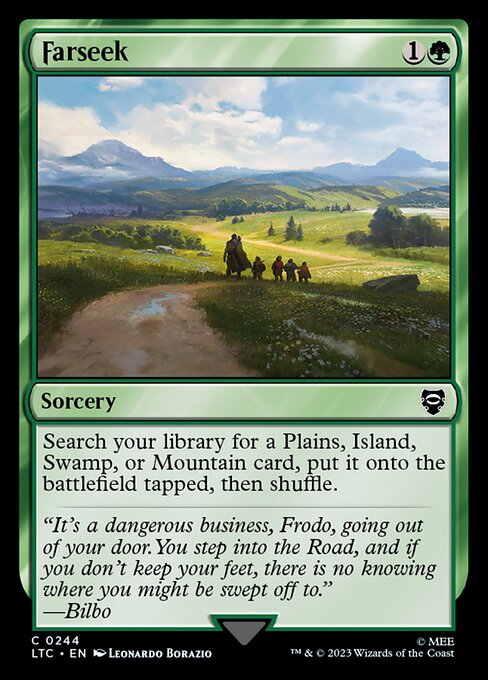 Farseek (LTC 244) [Tales of Middle-earth Commander]