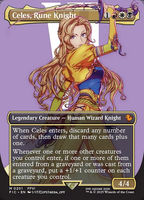 Celes, Rune Knight (FIC 201) [Final Fantasy Commander]