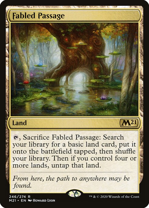 Fabled Passage (M21 246) [Core Set 2021]