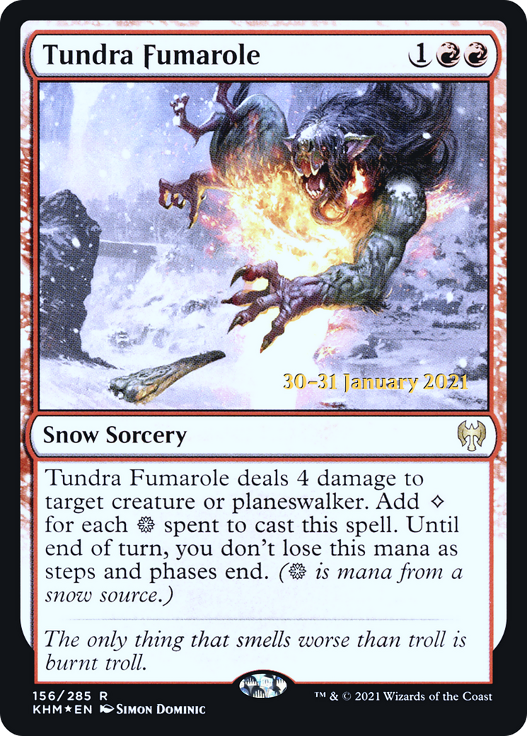 Tundra Fumarole [Kaldheim Prerelease Promos]